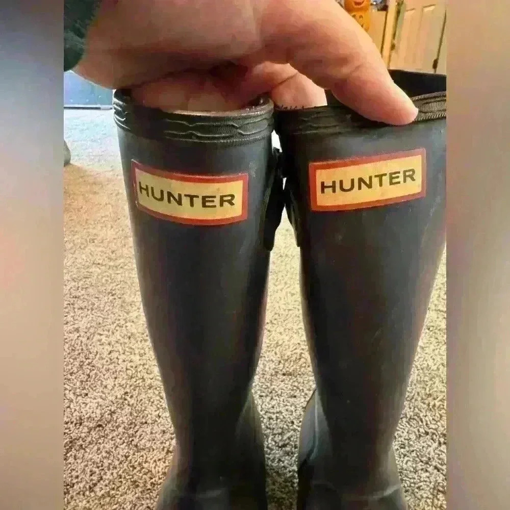 Hunter Boots women’s size 36 size 5 black